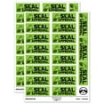 thumbnail image 1 of Seal of Approval Teacher Student School Sticker Set - Light Green - Matte Finish - 2.00" Large, 1 of 7