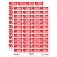 thumbnail image 1 of Seal of Approval Teacher Student School Sticker Set - Red - Matte Finish - 1.25" Mini, 1 of 7
