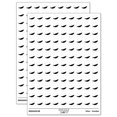 thumbnail image 1 of Seal on Tummy Solid 200+ Round Stickers - White - Gloss Finish - 0.50" Size, 1 of 3