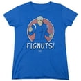 thumbnail image 1 of Sealab 2021 Fignuts S/S Women'S T-Shirt Royal Blue, 1 of 1
