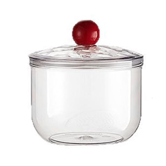 hejhncii Sealable Plastic Organizer with Lid 900ml Capacity Storage Jar For Organizing Kitchen Countertops Or Workstations
