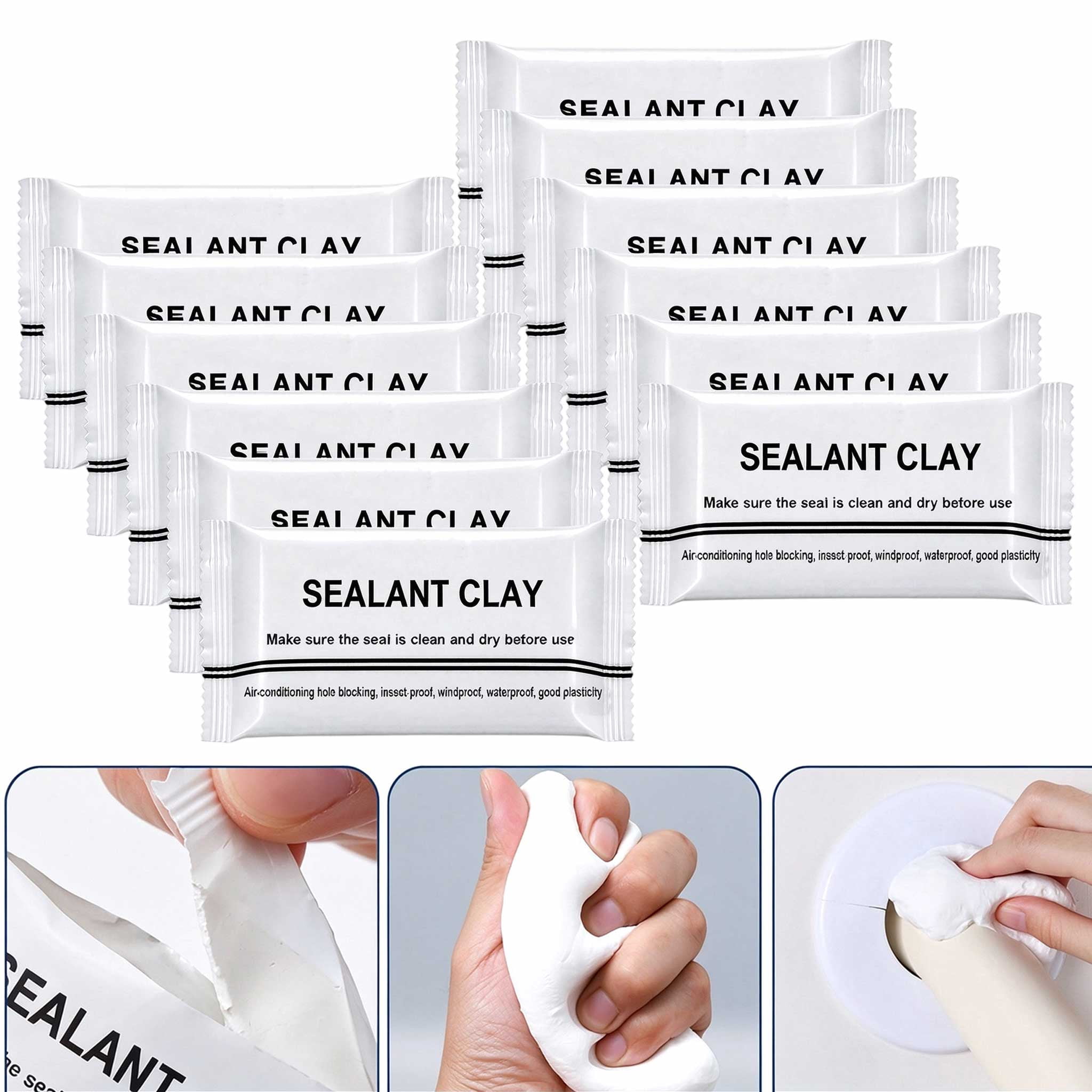 Sealant Clay Waterproof for Wall Hole Repair, Moldable Gap Filler for ...