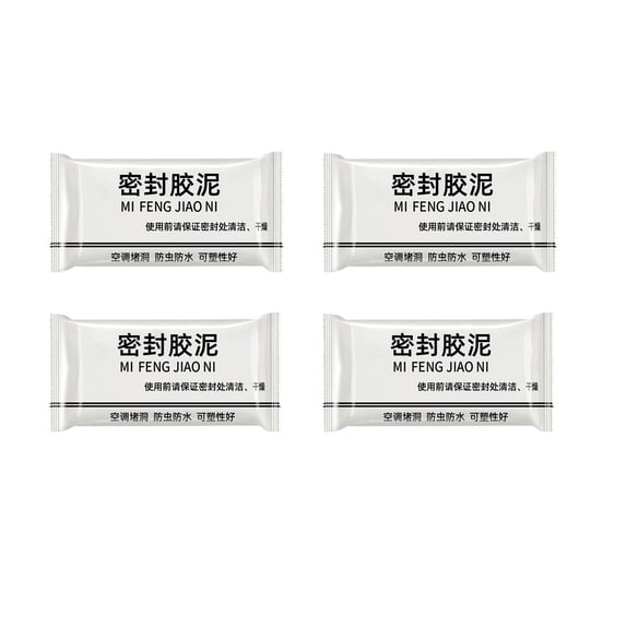 Sealant Mud for Hole and Crack Repair, Flexible Waterproof Sealing Compound with Protective Finish for Roofs, Walls, Pipes, Foundations and Outdoor Surfaces