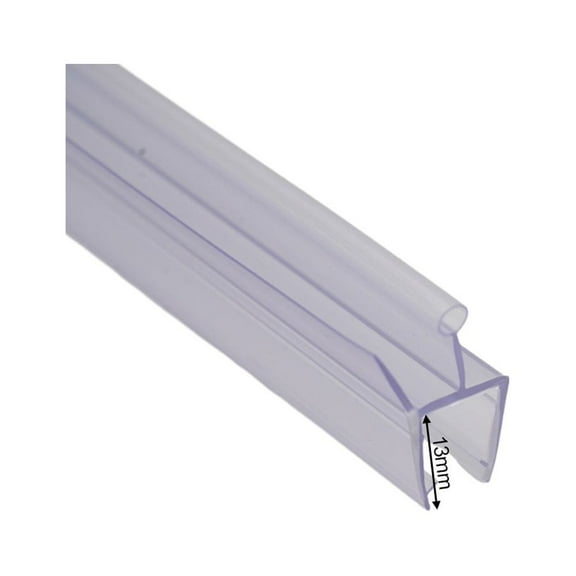 Sealant Strip Shower Seal 2Pcs Transparent Water Retaining Strip 6/8/10/12Mm Rubber Strip Sealant Strip Bathroom