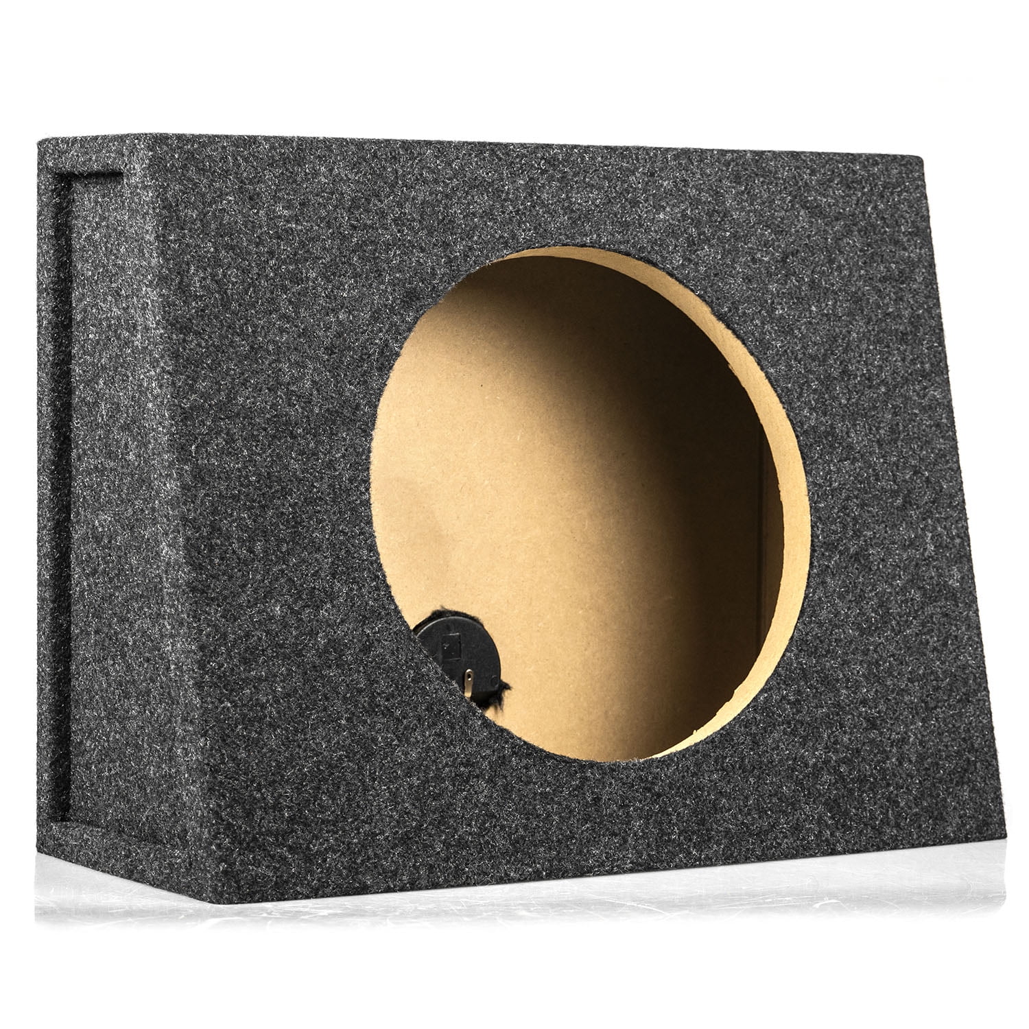 Sealed 12" Subwoofer Truck Box Slanted Enclosure Single Sub RI Audio 3/