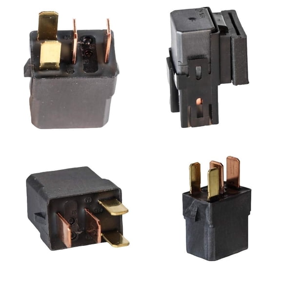 Sealed 4 Terminal Relay Compatible with Yamaha and Part # Nais 8DM-81950-11-00 Electrical System Relay