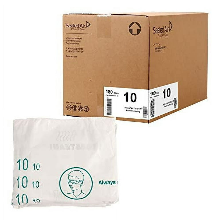 8 Pack Instant Foam Packaging Bags for Shipping and Guam