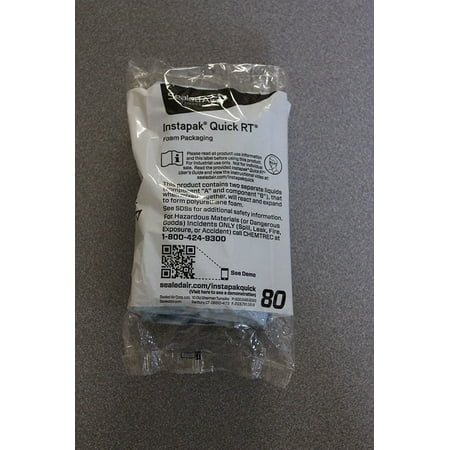Sealed Air Packing and Shipping Solution, Instapak Quick. Pack of 72, #80 Instapak