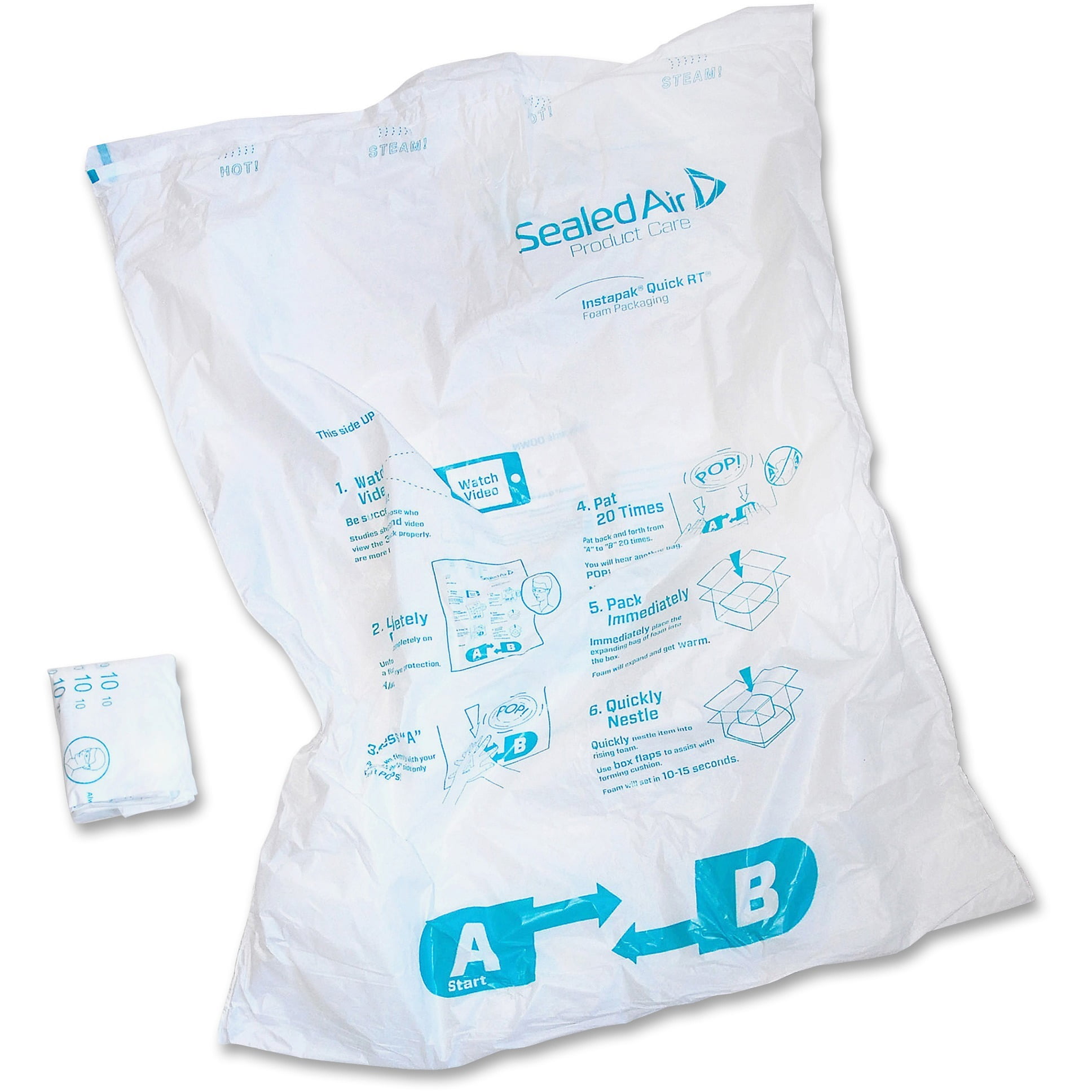 Sealed Air, SEL13011, Instapak Quick RT Foam Packaging, 30 / Carton, Light  Blue 