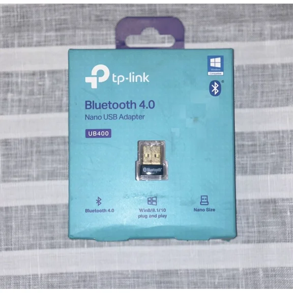 Sealed Box New - Tp-Link Ub400 Bluetooth 4.0 Nano Usb Adapter (Win 8/8.1/10)