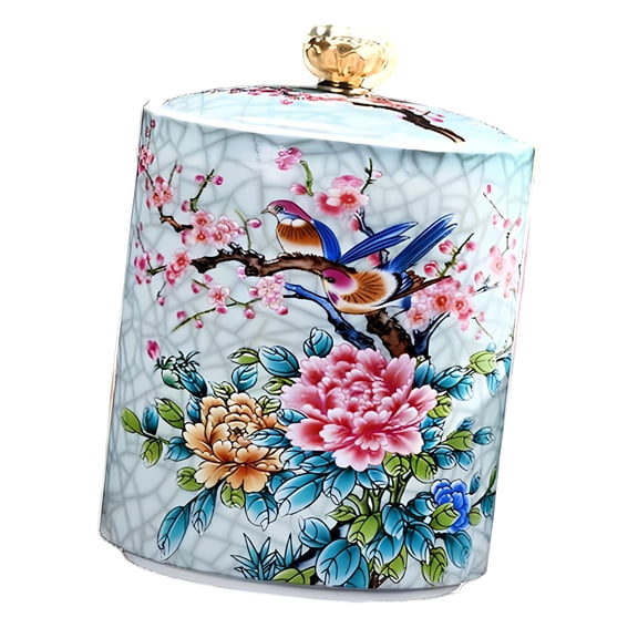 Sealed Ceramic Container For Tea And Salt Storage Candy Canister with Lid Multifunctional Kitchen Cooking Tool