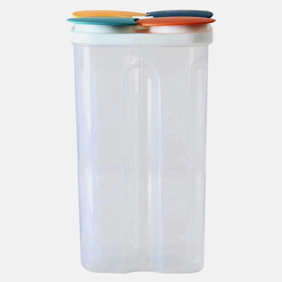 Sealed Compartmental Storage Container, Airtight Food Storage for Meal Prep, Leakproof with Separate Sections for Kitchen Organization, Easy to Clean Dishwasher Safe