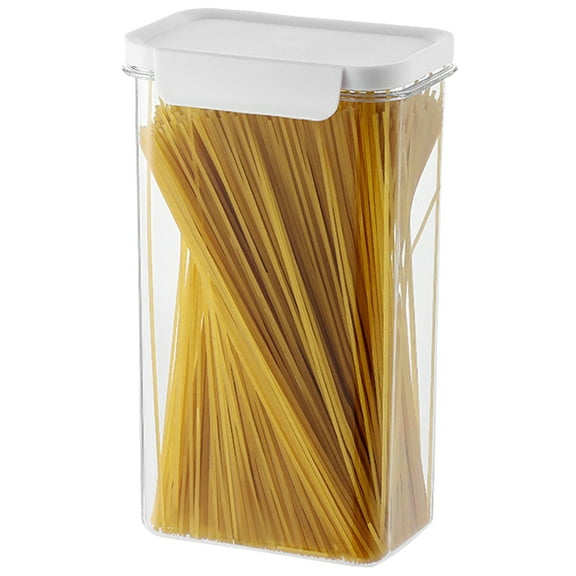 Sealed Containers for Food, Transparent Sealed Container with Strong Sealing, Easy Access Double Sided Buckle Organizing Box for Cabinets, Refrigerator, Drawer, Mesa