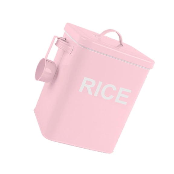 Sealed Food Storage Bin Space Saving Rice Container Countertop Organizer for Dry Foods Grains and Baking Supplies