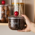 Sealed Jar Food Storage Container BPAFree Kitchen Canister for Dry