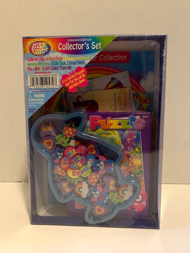 Pre-Owned Sealed Lisa Frank Limited Edition Collectors Set Puzzle Stationary Stickers - PEACE