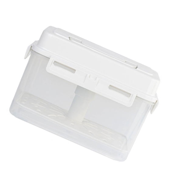 Sealed Pickle Container with Cover Kimchi Press Fermentation Storage Box with Handle Plastics Sauerkraut Holder