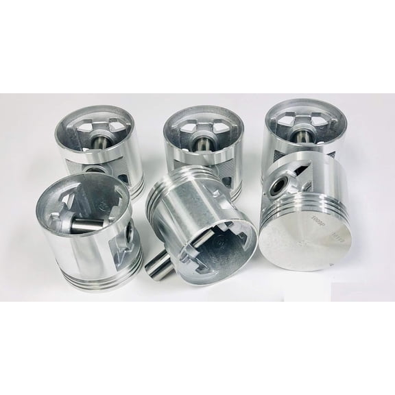 Sealed Power Pistons and pins (NO Rings) +.040" oversize 3.6025" Bore compatible with 1941-62 Chevrolet 235 cid L-6 engine