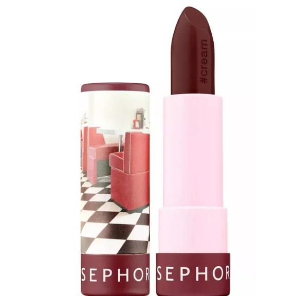 Sealed Sephora Collection Lipstories #29 Malt Shake Dark Burgandy Matte Lipstick