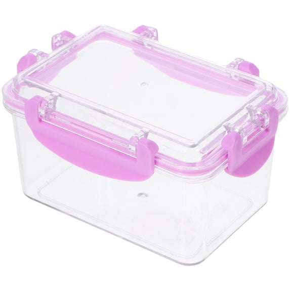 FENGGUIQU Clear Sealed Snack Container 1Pack Airtight Preservation PC PP Material