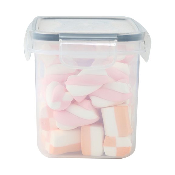 Sealed Storage Jar Box Vacuum Proof Storage Transparent Airtight Jar Kitchen Storage Case with Lid Leakproof Crispers Storage Organizer