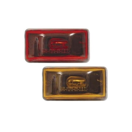 Sealed Stud Mount Marker Clearance Light, Amber