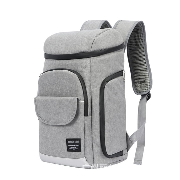 Sealed Zipper Fresh-Keeping Bag Wine Beer Backpack,Desert camouflage