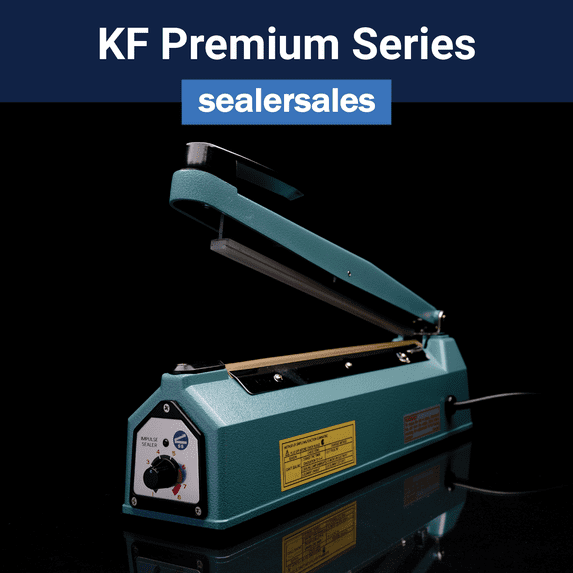 Sealer Sales 4" KF-Series Hand Sealer w/ 2mm Seal Width, Blue