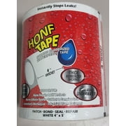 Sealer Tape 4 x 60 Super Strong Rubber Waterproof Leak Adhesive Sealant Seal WHITE