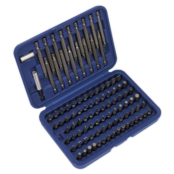 Sealey Ak2099 Power Tool/Security Bit Set 99Pc Long And Short
