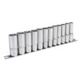thumbnail image 1 of Sealey Ak2683 Socket Set 12Pc 3/8Sq Drive 12Pt Deep Walldrive Metric, 1 of 1