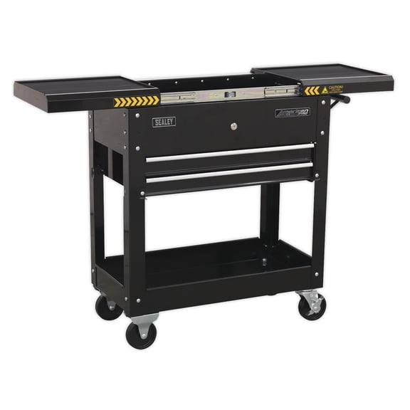 Sealey Ap705Mb Mobile Tool And Parts Trolley - Black