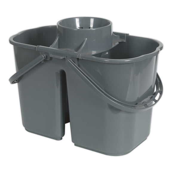 Sealey Bm07 Mop Bucket 15Ltr - 2 Compartment