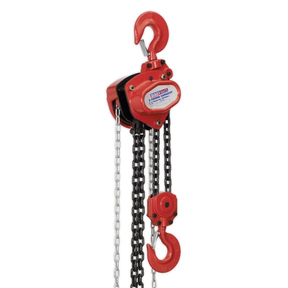 Sealey Cb3000 Chain Block 3Tonne 3Mtr