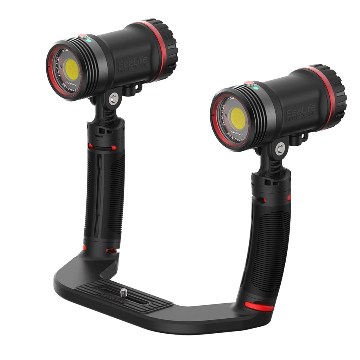 Sea Dragon Duo 10K+ Black Aluminum Underwater Light Set