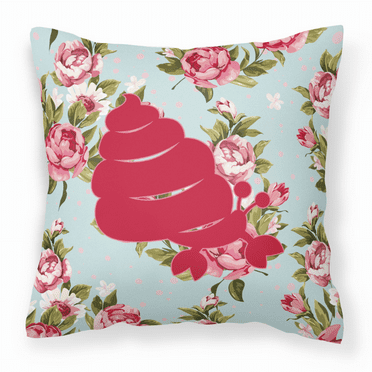Sealife Shabby Chic Fabric Decorative Pillow