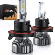 Sealight H13/9008 LED Headlight Bulbs, 6000K 20000 Lumens Plug and Play LED Light  kits