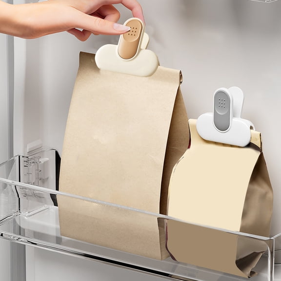 Sealing Clip Food Clips, Household Plastic Bag Sealer for Snacks and Milk Powder, Kitchen Organization Helper to Reduce Clutter and Keep Fresh, Topliu
