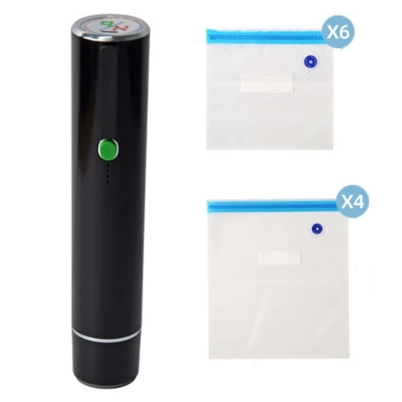 Sealing Equipment Household Handheld Mini Vacuum Sealer Food Preservation Compression Vacuum Sealer Portable Storage Vacuum Machine A - 19cm