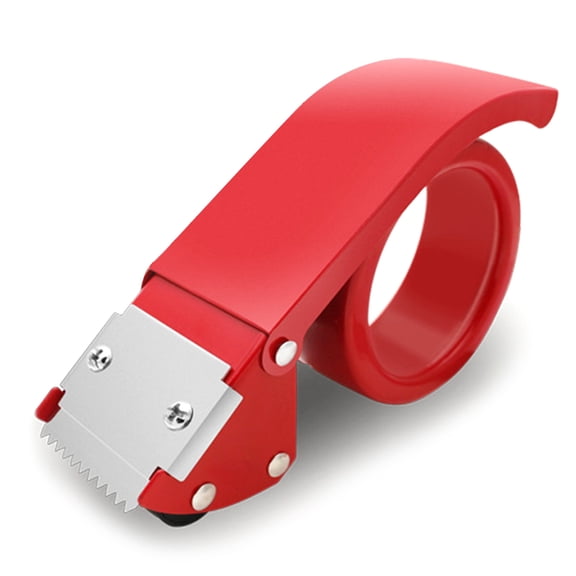 Sealing Packer Tape Dispenser Packaging Parcel 60mm Width Roller Cutter Holder Manual Packing Machine for Office