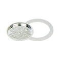thumbnail image 1 of Sealing Rings with Filter, Coffee Accessory, Portable Prevents Leaking Flexible Washer Gasket for Pot, Coffee Maker, Machine Home Cafes for 3 Cup, 1 of 8