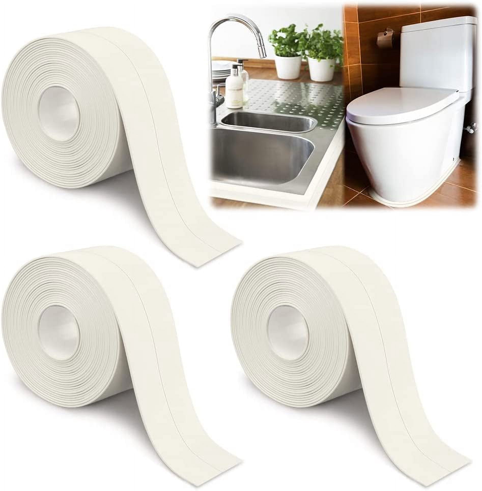 Sealing Strip 3 Rolls Self-Adhesive Sealing Tape Waterproof Sealing ...