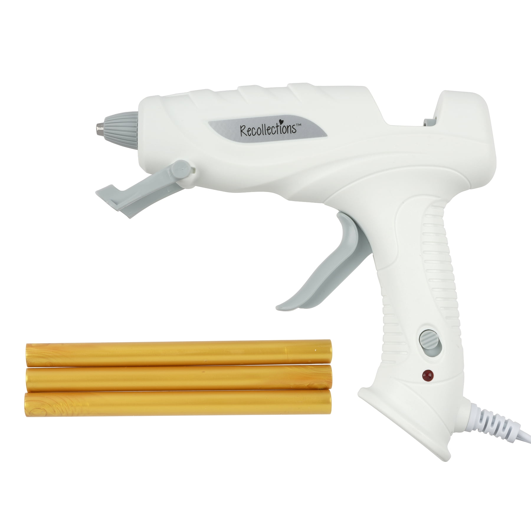 Sealing Wax Glue Gun Set by Recollections – Low Temperature Glue Gun with 3 Wax Sticks - Fits 0.44" Wax Sticks - Ideal for Envelopes & Crafts - 6 Pack