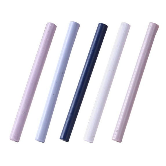 Sealing Wax Sticks, Glue Gun Sealing Wax Sticks, 5 Pcs Variously colored Manuscript Wax Seal Sticks