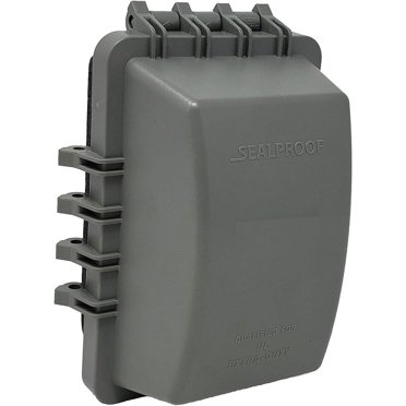 Sealproof 1-Gang Weatherproof In Use Outlet Cover - Hardware&Tools