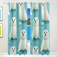 thumbnail image 1 of Seals Curtains Black Out 72 Inch Length Curtains for Sliding Glass Doors Bedroom Living Room 2 Pack, 1 of 6
