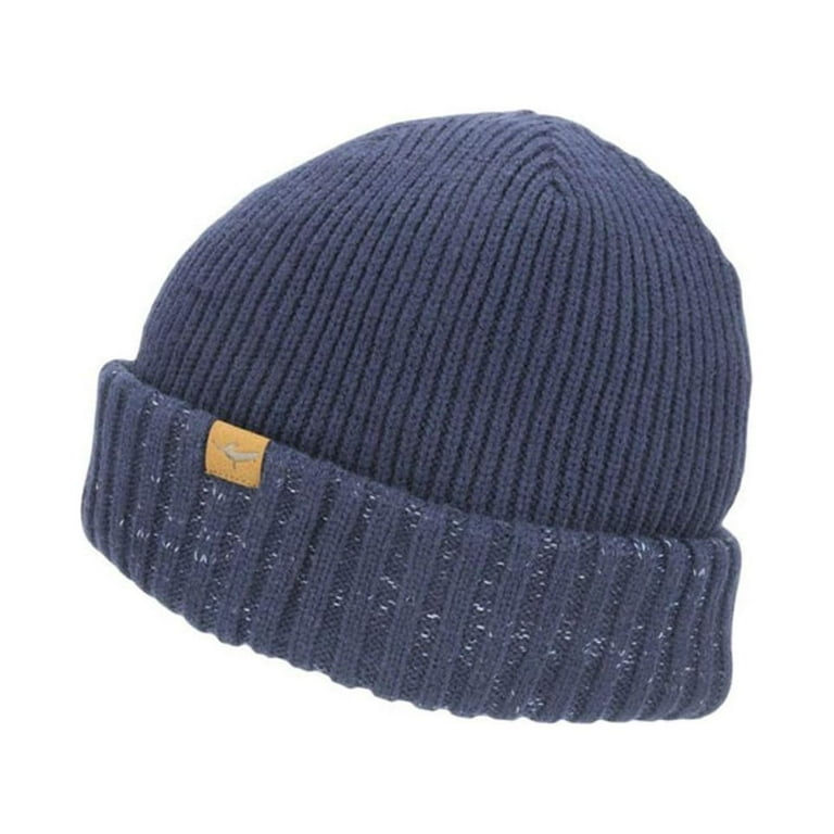 Sealskinz Men's Waterproof Cold Weather Roll Cuff Beanie Hat XXL