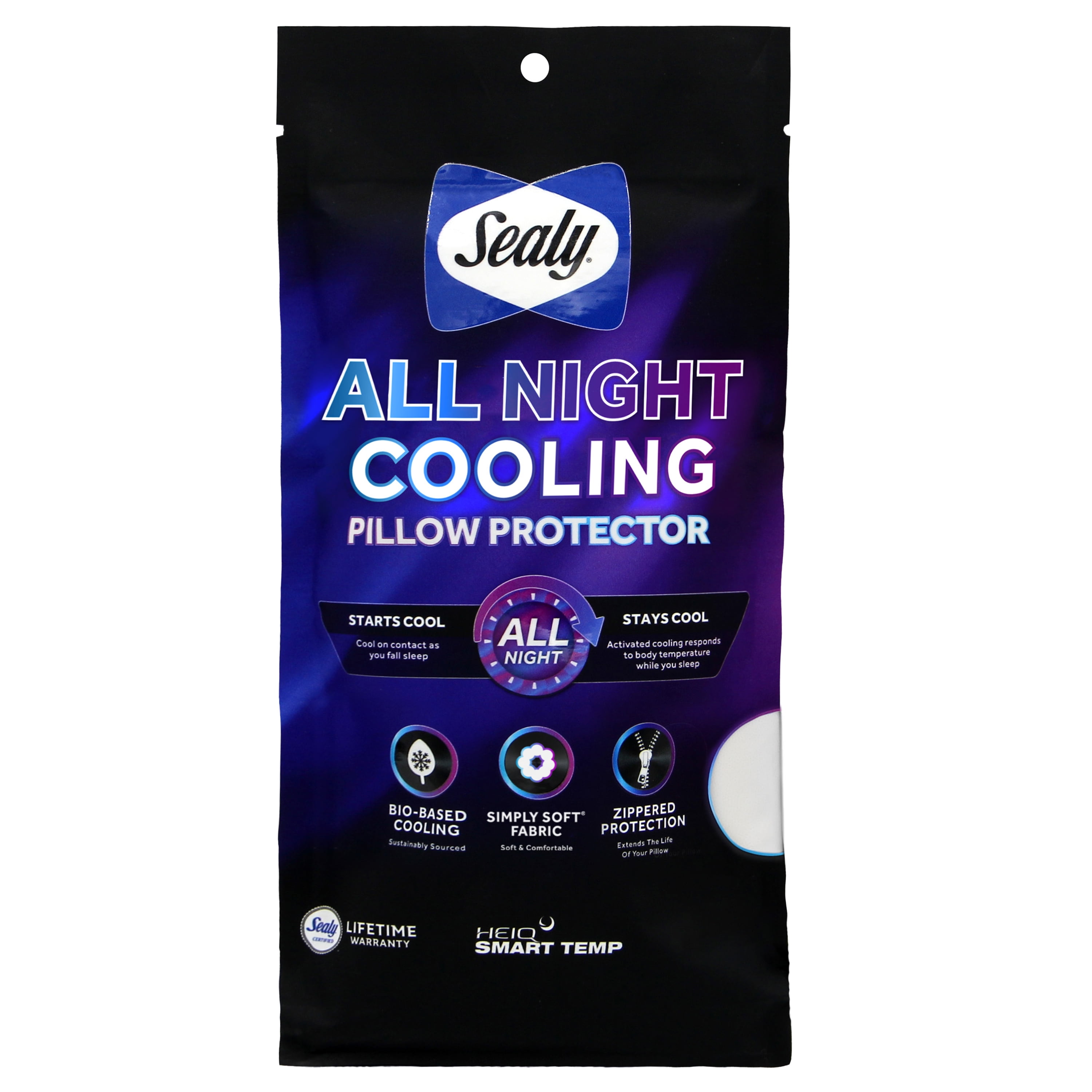 King Size Zippered Cooling Polyester Pillow Protector