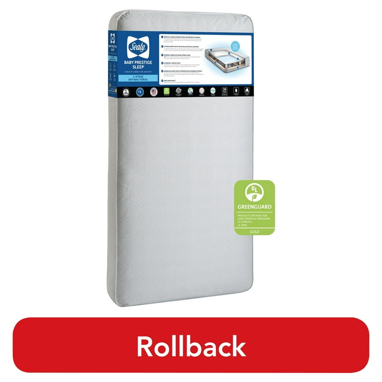 Sealy ultra rest crib mattress sales