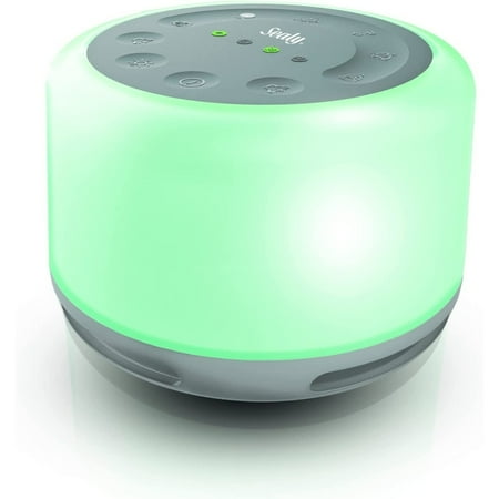 Sealy - Night Light and Wireless Speaker Sound Machine - White